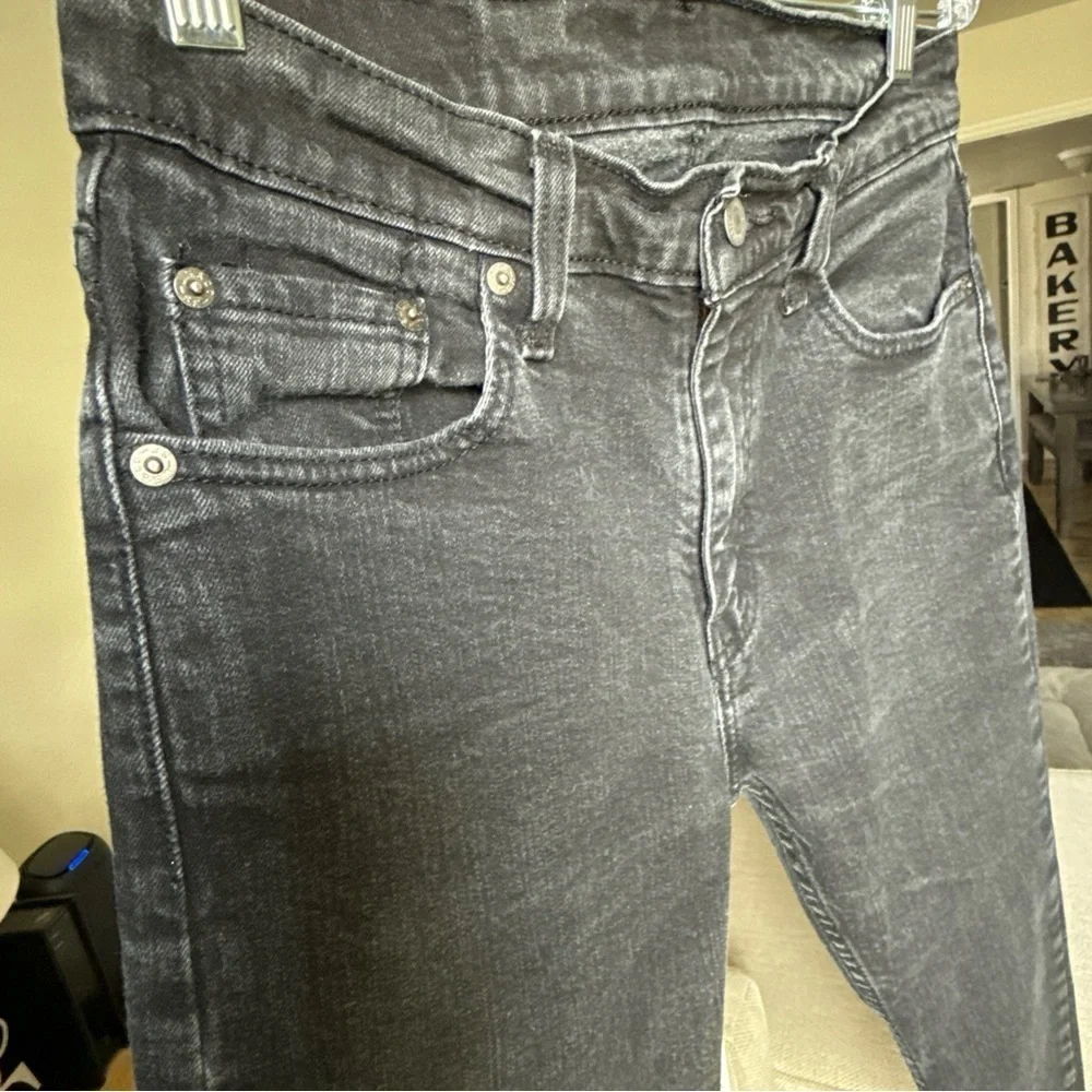LEVI STRAUSS & CO 512 Men’s Jeans Size 30/30 Black